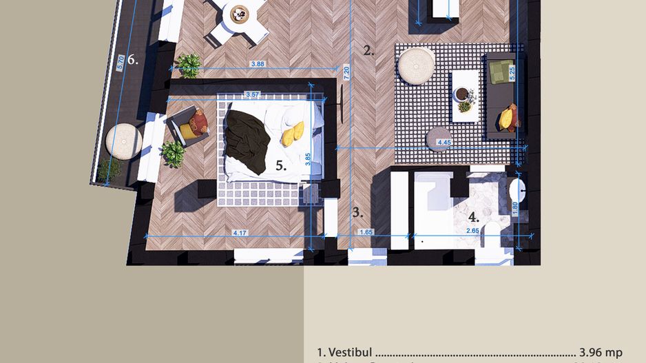 Apartament 2 camere Pallady, Titan,Fix la Parcul Teilor,Bl Boutique - Poză 4