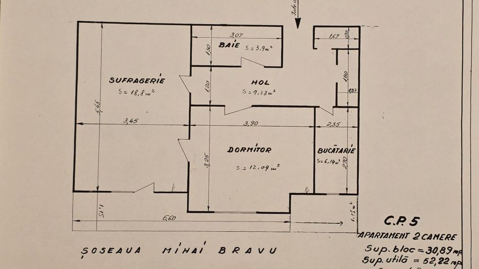 AP. 2CAM. SPATIOS ETAJ 6 / SOS. MIHAI BRAVU. COMISION 0%! - Poză 18