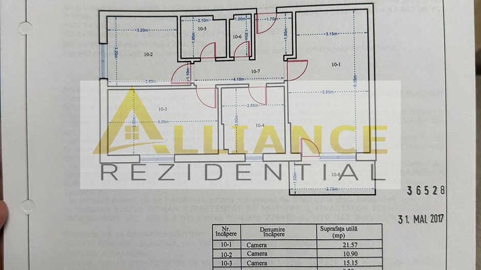 APARTAMENT 3 CAMERE DE VÂNZARE ÎN EXCLUSIVITATE CU 2 PARCĂRI - Poză 23