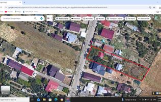 Teren 1053 mp cu deschidere 18 m – Războieni, str. Turcești