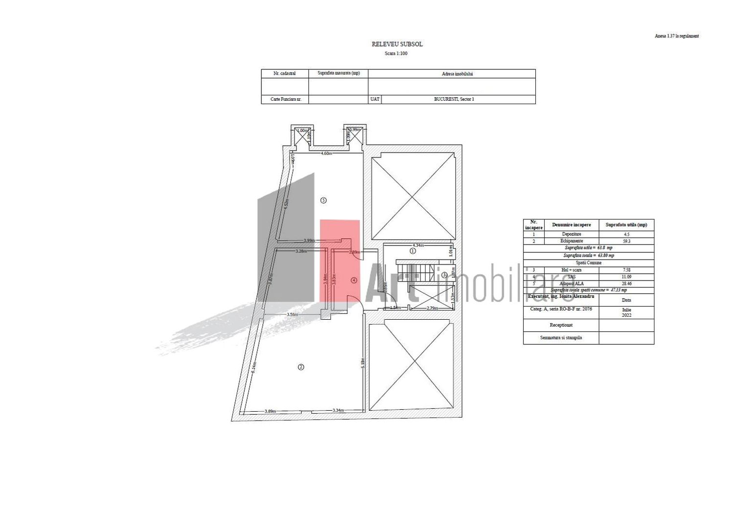 Cladire de inchiriat|Apartamente/birouri - Zona Gara de Nord/Polizu - Poză 19