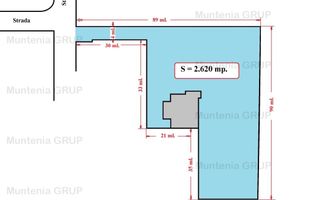 BREAZA - Central, langa Primarie 2.600 mp. teren ideal constructie - Poză 1