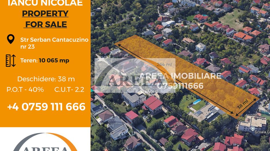 Teren 5.000 mp –propunere din 10.065 mp zona Iancu Nicolae-Jolie Ville - Poză 3