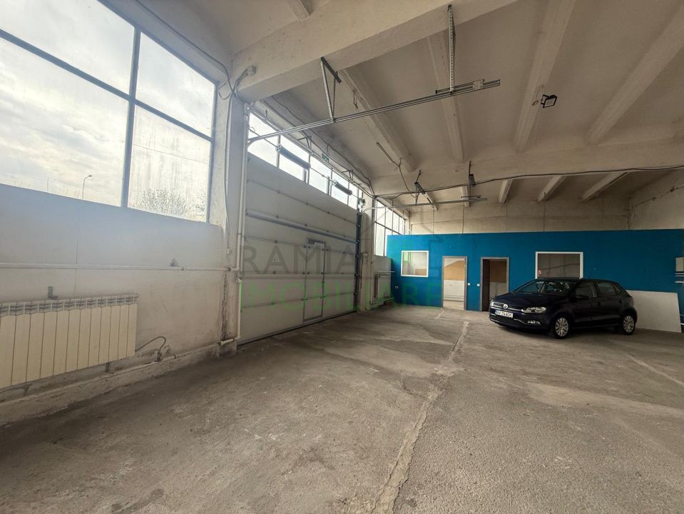 Hală 600 mp de închiriat Stupini Brașov + spațiu birouri - Poză 4