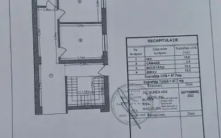 Vanzare apartament 3 camere Jiului - pretabil spatiu comercial - Schiță 14