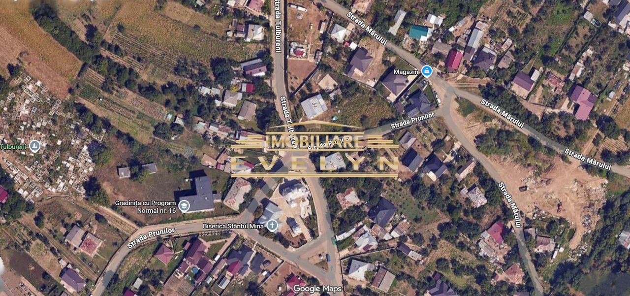 Teren intravilan de vânzare – Tulbureni, la strada principală, în zona Bisericii - Poză 1