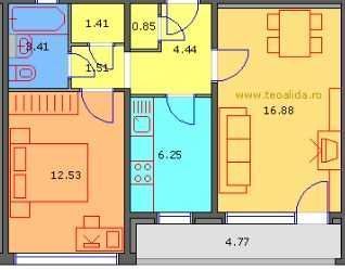 apartament 2 camere metrou Gorjului - Poză 8