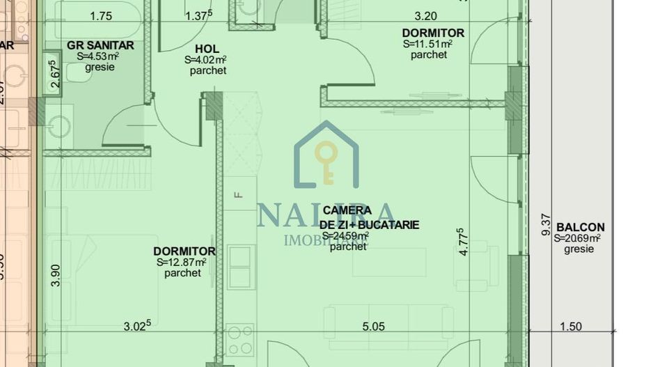Apartament 3 camere de vanzare - bloc nou - Margeanului - Poză 7