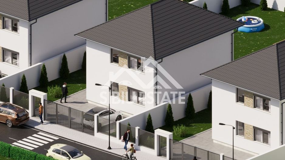 Casă individuală de vânzare – Șura Mică ,Teren 475 mp, zonă linistita - Poză 5