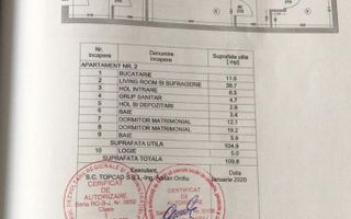 Apartament 105mp utili | curte 126mp| Parcare inclusă |Băneasa/Sisești - Schiță 21