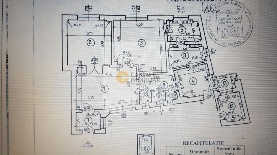 3 camere I Bdul Carol- Armeneasca I Etaj 1 I Loc de parcare - Poză 22