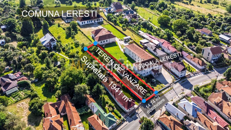Teren cu potential exceptional 1941 mp– Centru Leresti | Campulung - Poză 2