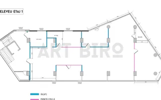 Zero comision, 260mp birouri cu depozitare, Victoriei, 7' metrou - Schiță 12
