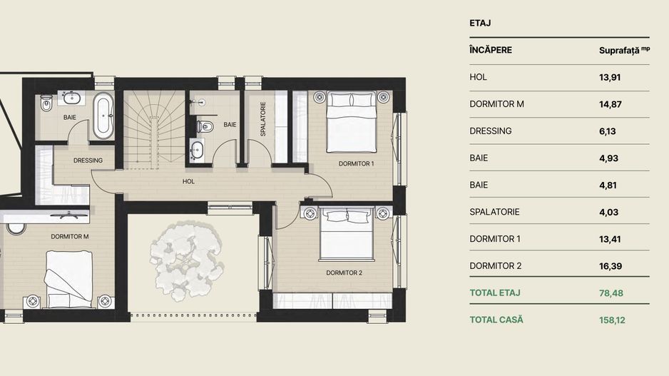 VILA PREMIUM LA PADURE | SUSTENABILA | EFICIENTA ENERGETIC | MOGOSOAIA - Poză 13