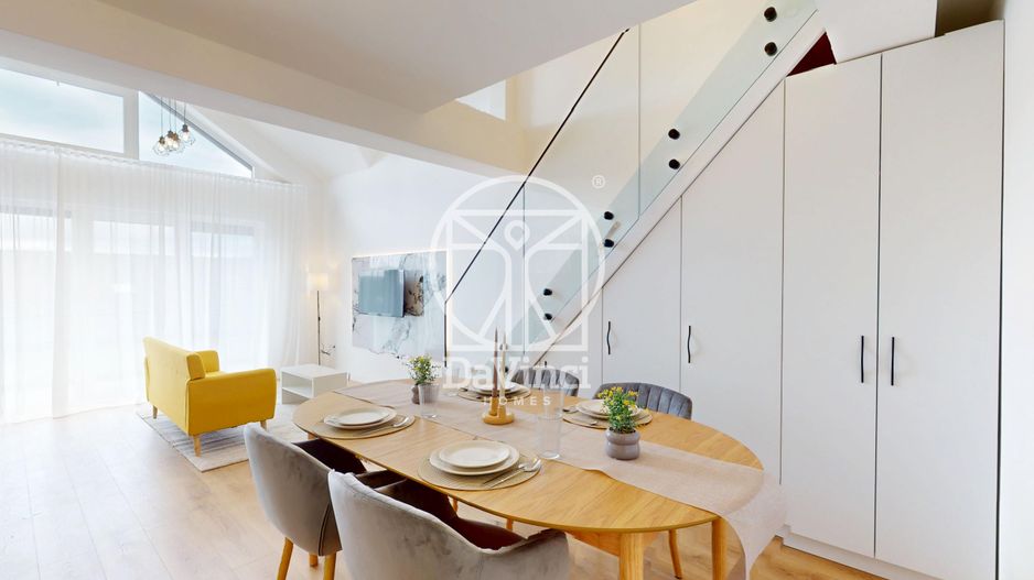 Penthouse 2 camere, intabulat, finisat la cheie (NCL-33D-Mi-ap11) - Poză 2