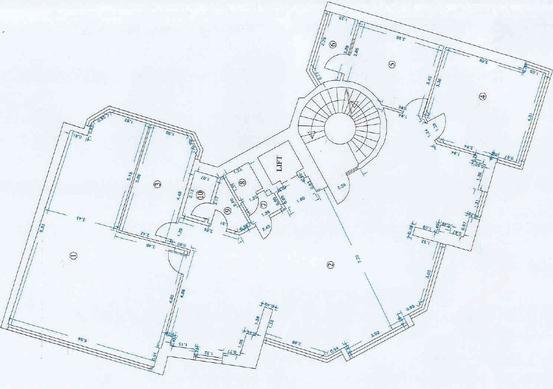 Zero comision, 202mp, priveliste frumoasa, parcare inclusa, 5' metrou - Schiță 16