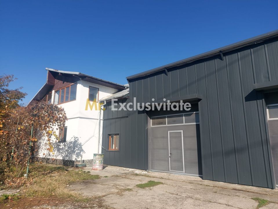 De închiriat: Hale si locuință pe 3 000 mp/ Bascov - Argeș - Poză 1
