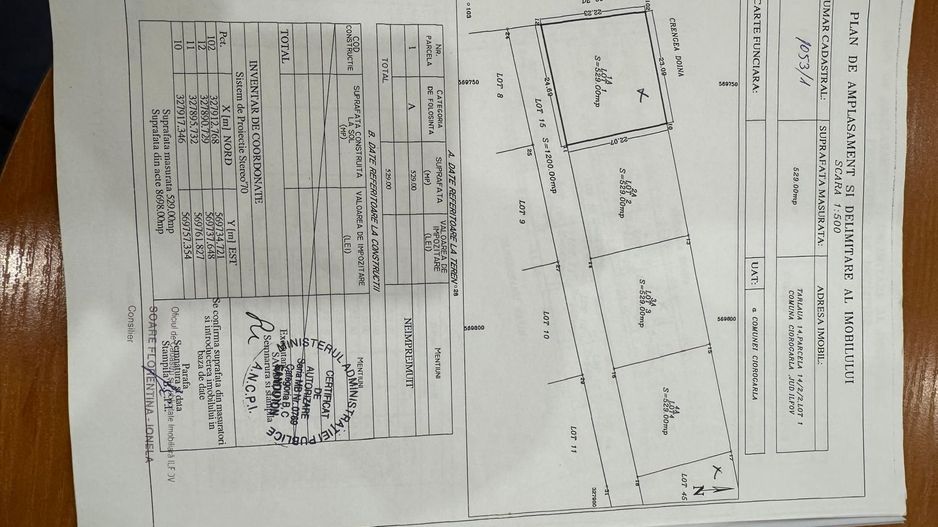 Stradal- Utilitati- Liziera Ciorogarla - Strada Sacamilor - Schiță 8
