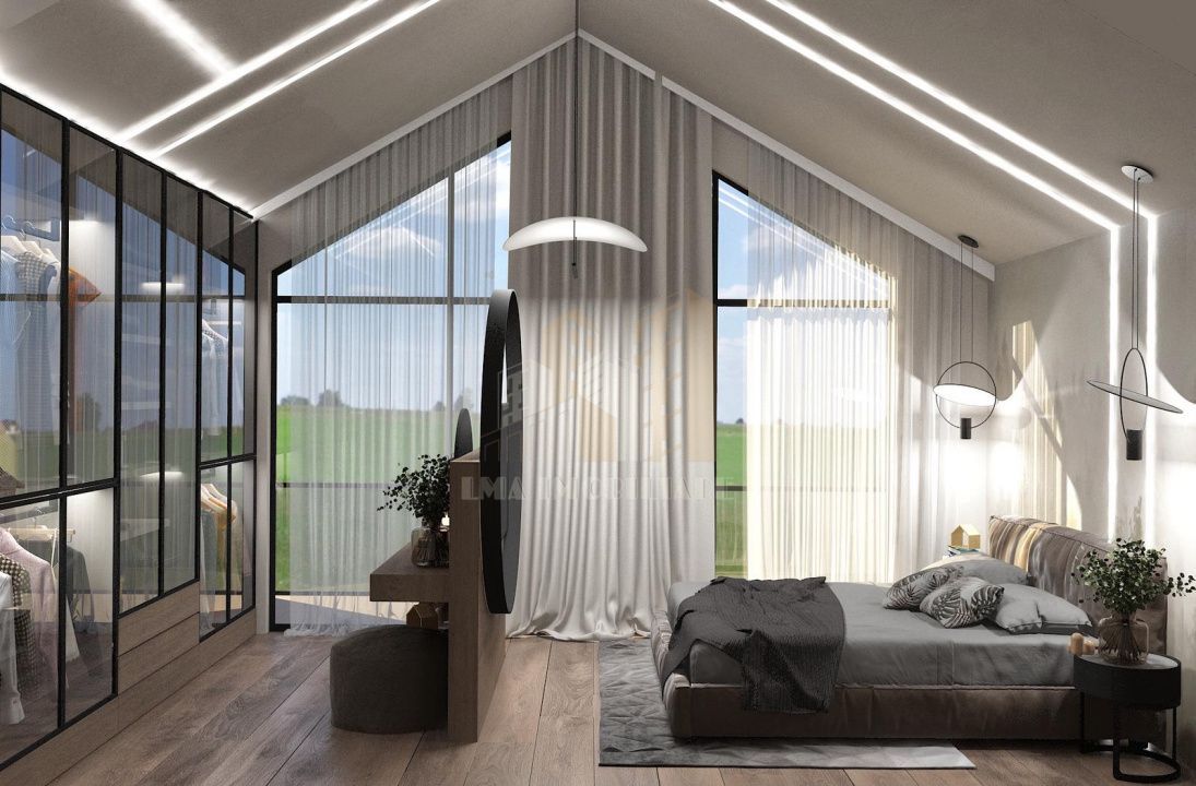 Casa individuala parter plus etaj Sanpetru Brasov zona Lempes - Poză 10