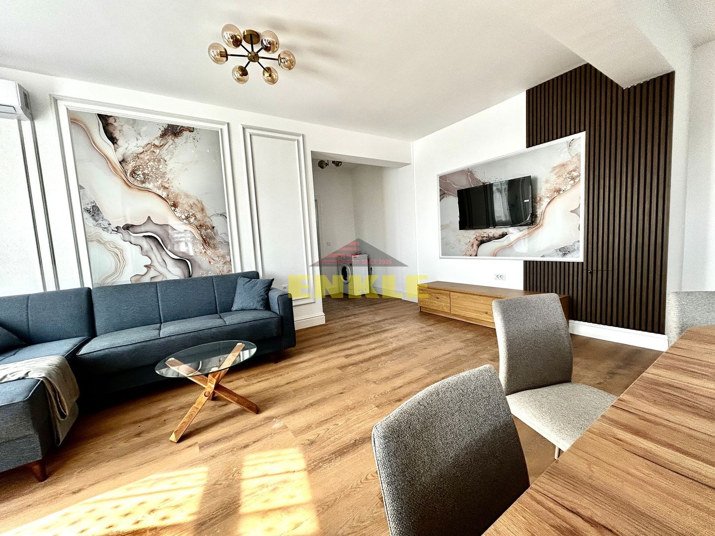 De inchiriat apartament cu 2 camere in bloc nou. - Poză 3