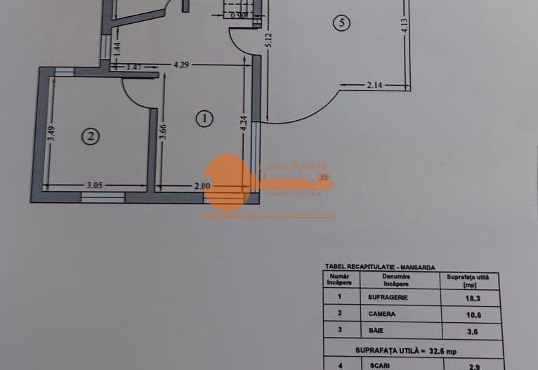 Vilă P+1 cu garsonieră independentă și curte 360 mp | zonă liniștită Militari - Schiță 7