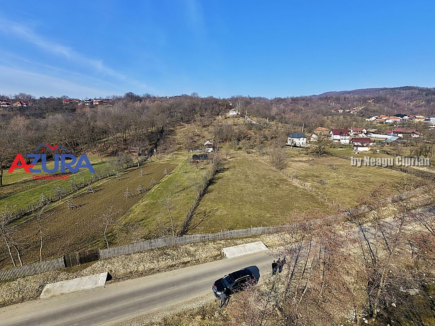 Teren 2500 mp în natură, Valea Bratia, priveliște spre munți - Poză 2