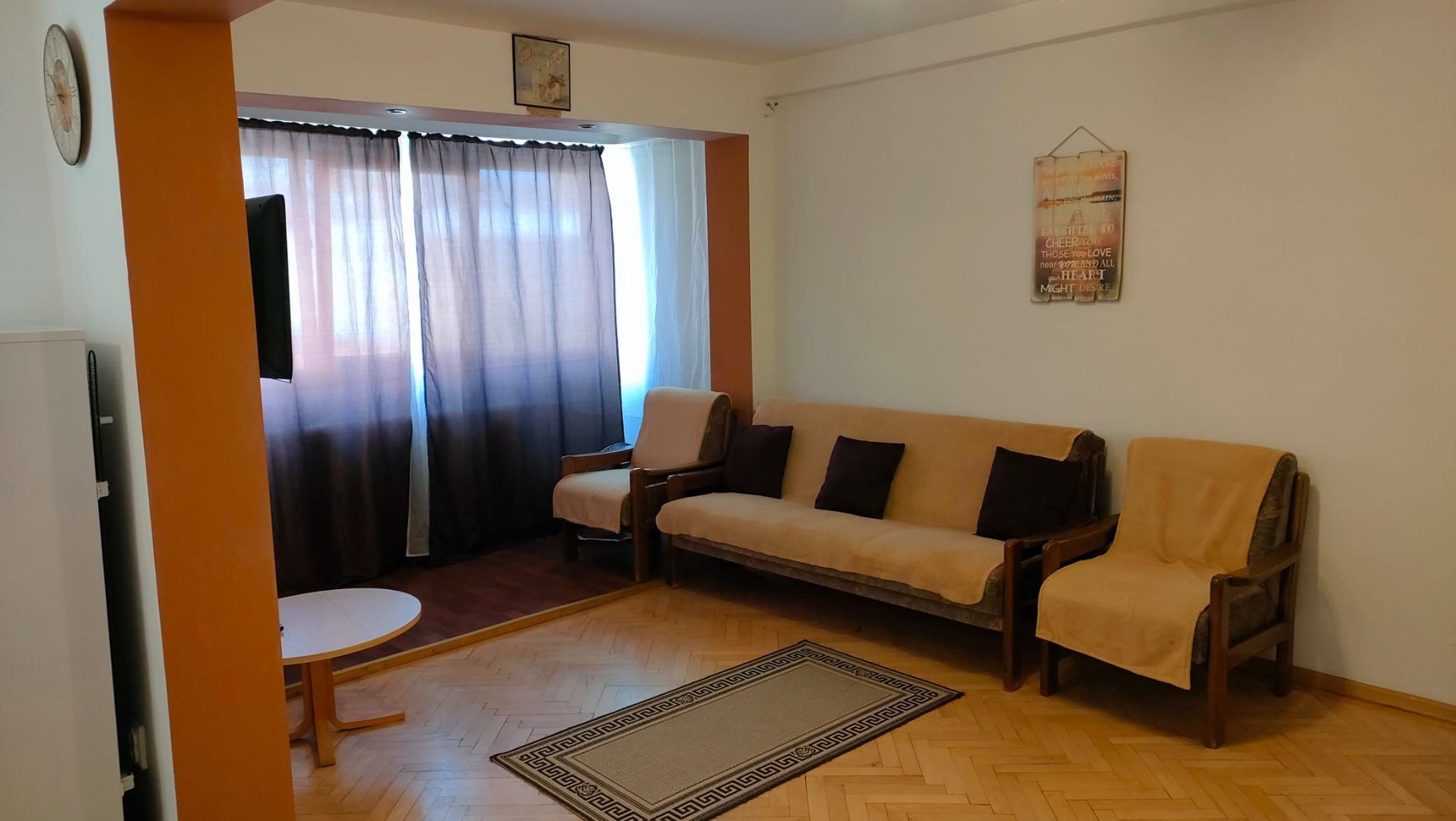 Chirie, 2 camere, mobilat, utilat, Transilvaniei. 300 E. Comision 0 - Poză 2