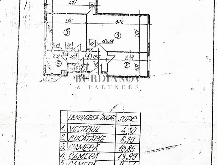 Apartament cu 3 camere - Ferdinand - Risc seismic II - Poză 3