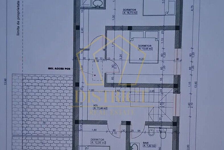 COM 0% Casa moderna cu 4 camere si garaj | Dumbravita - Schiță 15