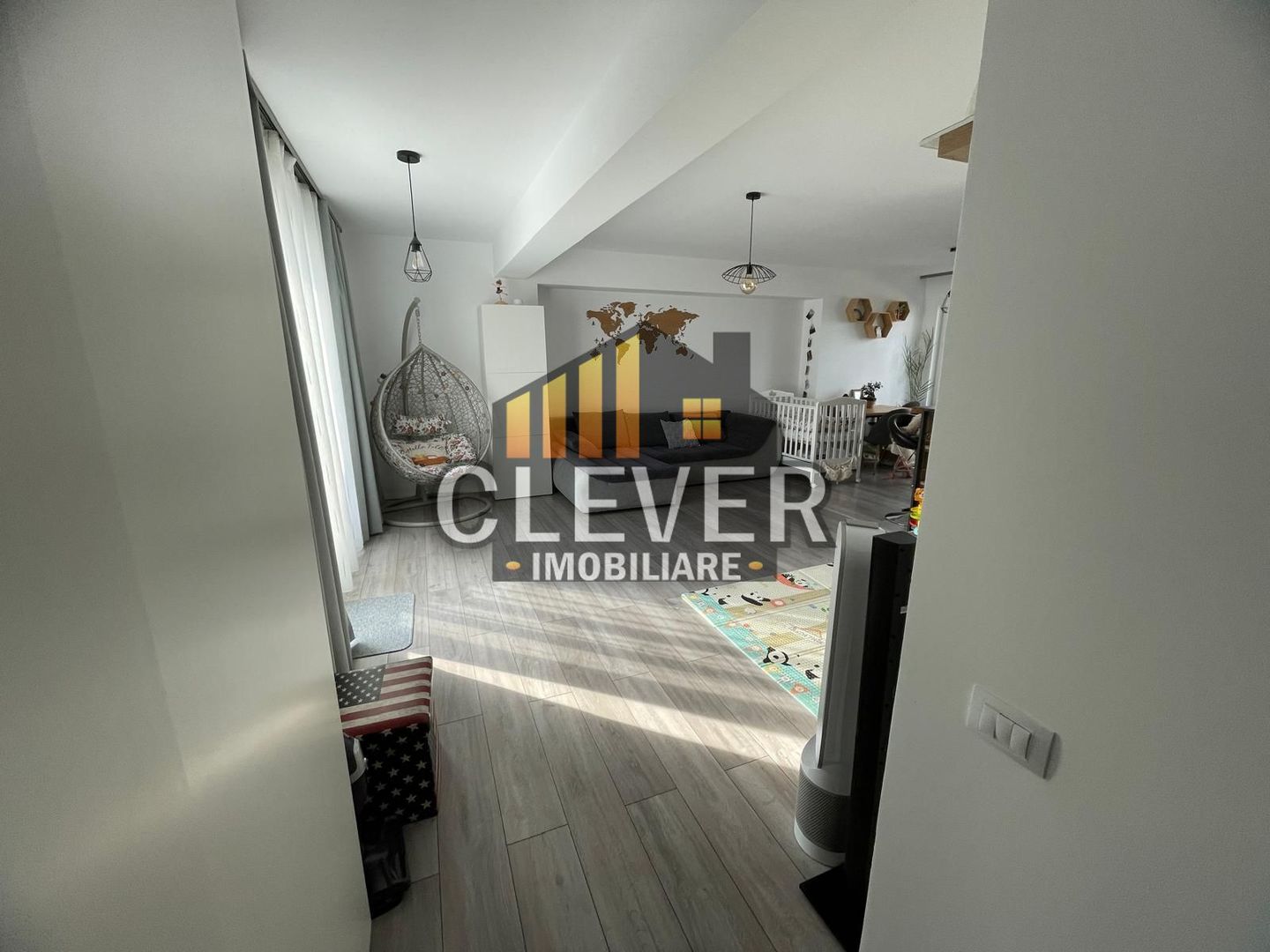 Apartament 2 camere Mobilat Utilat cu Terasa 50mp Th Pallady - Poză 3