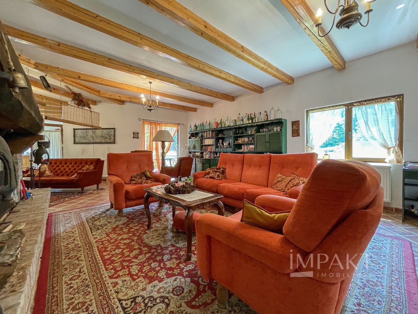 Vila superba 300mp + teren 1400mp & front la rau in Somesul Rece. - Poză 23