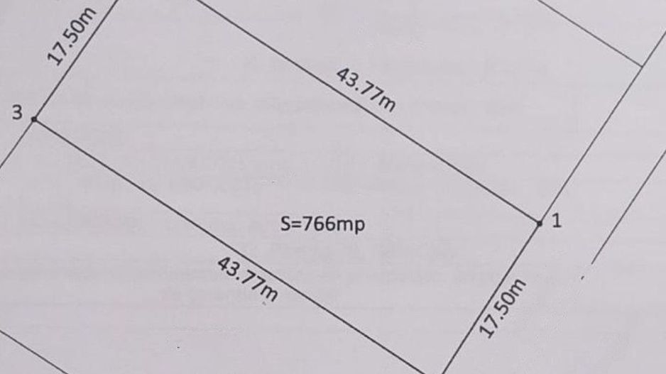 Teren 766 mp Becicherecu Mic - Poză 1