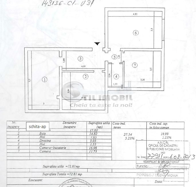 Apartament de 3 camere - Visani - 79.990 euro - Poză 14