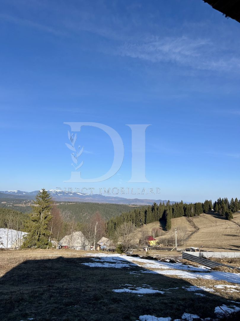 Cabana tip A frame si teren 1000 mp de vanzare / Marisel . Cluj - Poză 13