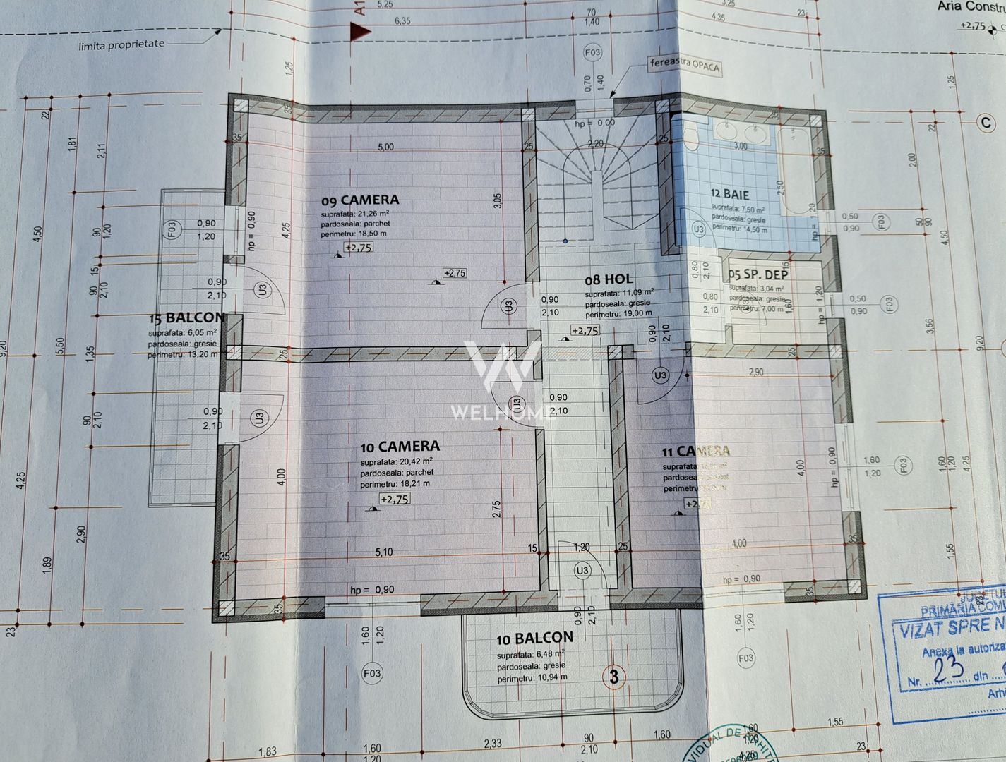 Casa 4 dormitoare, teren 640 mp - Sibiu, Cristian - Poză 6
