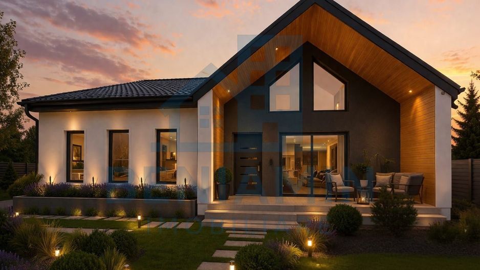 Casa-4 camere-170mp utili-723mp teren-Utilitati-Sanpetru-Harmanului - Poză 1