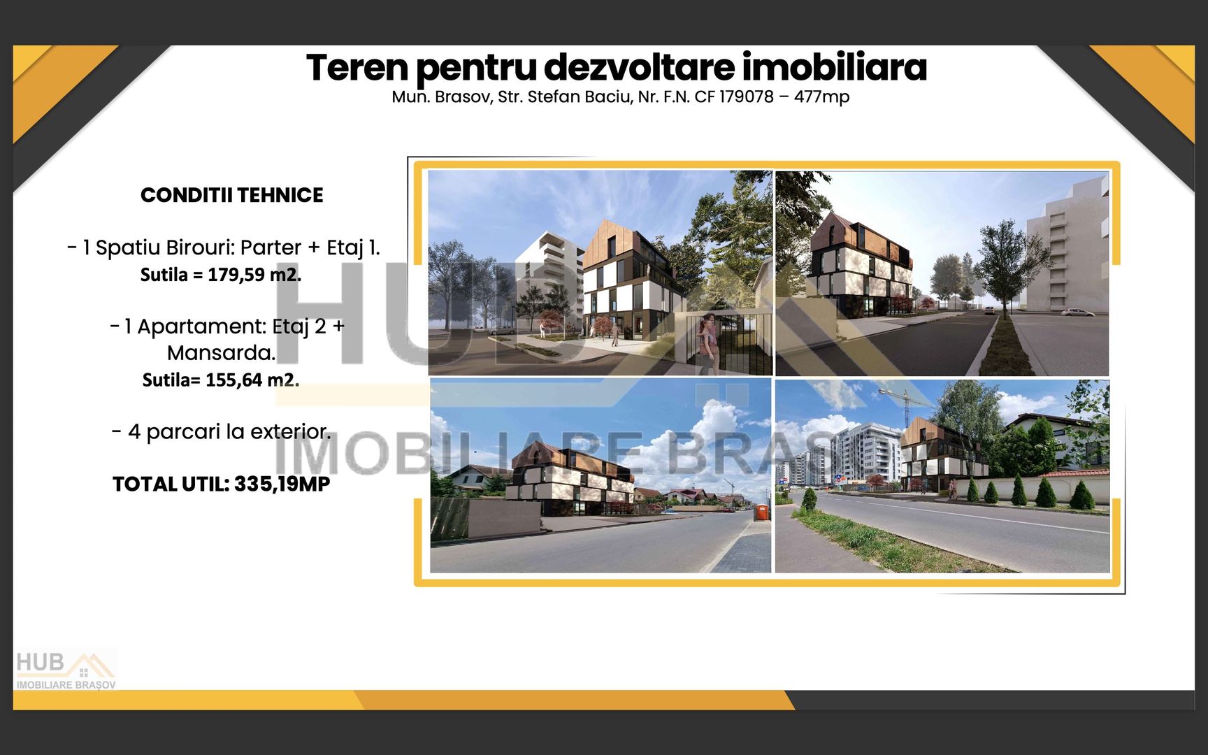Oportunitate Investitie | Teren cu Autorizatie Emisa | Comercial + Rezidential - Poză 11