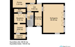 0 % comision, Casa individuala spatioasa cu teren de 539 mp, Gruia - Poză 19