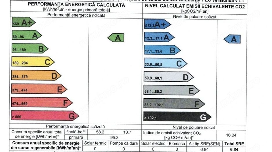 Ap. 3 camere, 71 mp, certif. energetic A, et 5 ( M) - Poză 4