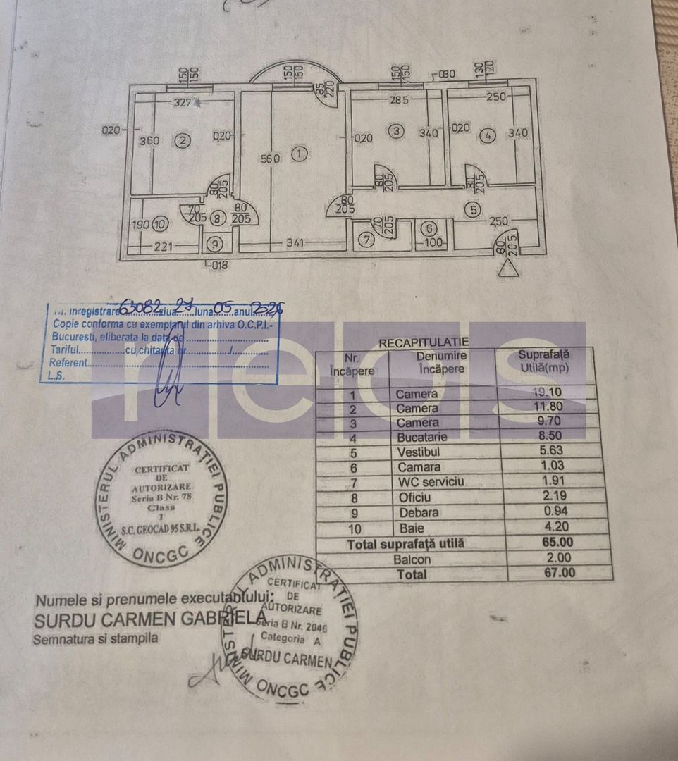 VANZARE 3 CAMERE | ZONA TITAN | MOBILAT SI UTILAT - Poză 14