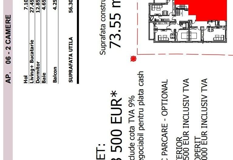 2cam.dec. sau studio la  10min de  metrou Ap. Patriei - Poză 2