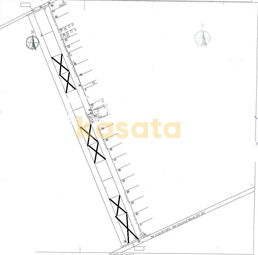 Teren de vânzare –Loturi - 500 mp, deschidere 29 ml, Clinceni - Poză 1