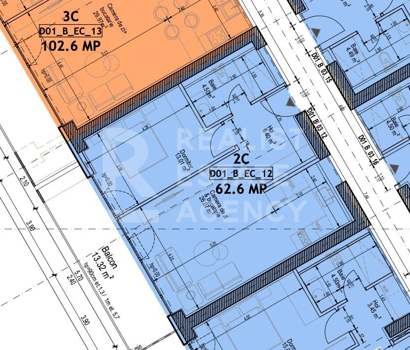 Vânzare apartament cu vedere spre lac, One Lake District - Schiță 7