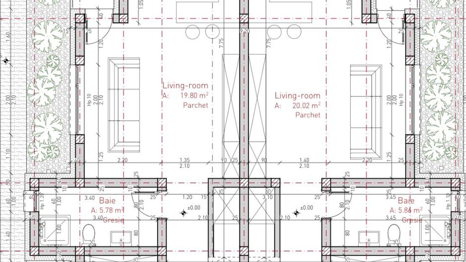 Sacalaz, 1/2 Duplex P+E, 4 Camere,2 Bai,Proiect Modern - Poză 7