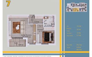 Apartament 2 camere, Comision 0%, metrou Teclu - Pallady - Poză 1