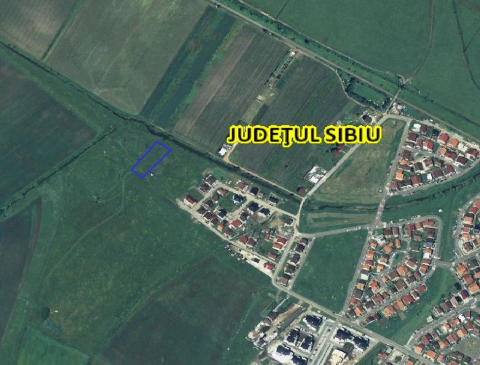 Teren 2410 mp Zona Tineretului- Sibiu- Paraul Rossbach - Poză 1