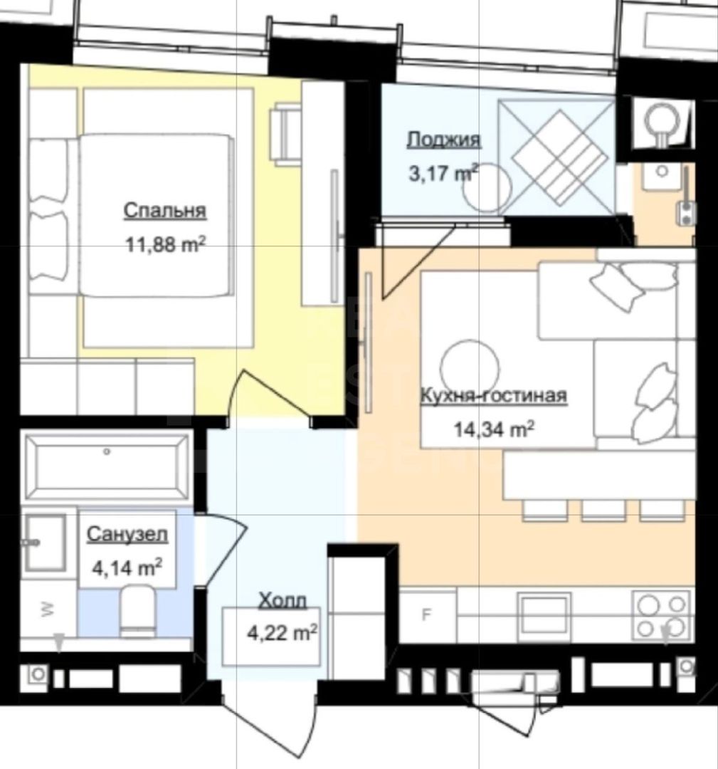 Vânzare, apartament, 2 camere, Bulevardul Dacia, Botanica - Poză 8