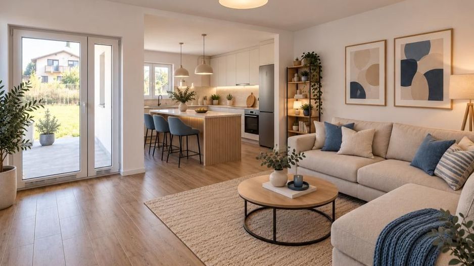 Duplex P+E în Moșnița Nouă, 3 dormitoare, 3 bai, teren 403 mp. Comision 0% - Poză 5