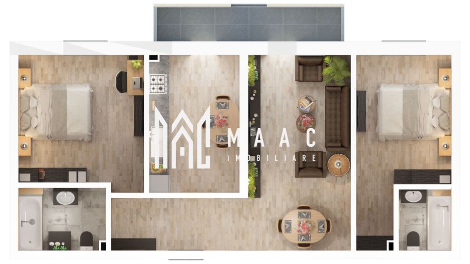 Apartament 3 camere NOU | 68,7 mp Sibiu | Doamna Stanca | Comision 0 - Poză 2