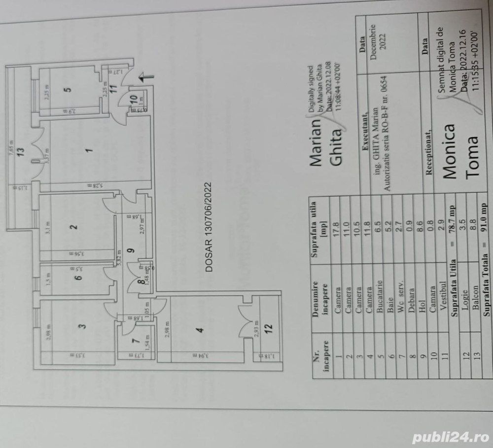 Oferta Apartament Minis Titan - Poză 9